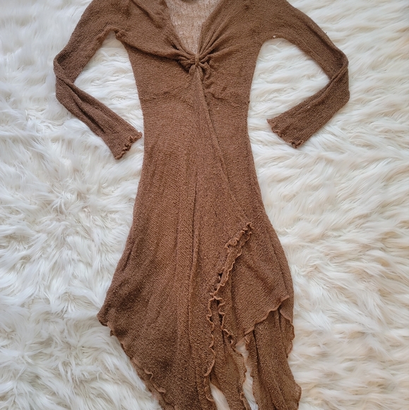 HILLTRIBE Mesh Flowy Hippie Dress - Picture 5 of 5